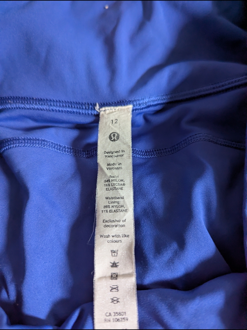 lululemon athletica Athletic Bottoms in Cobalt Blue
